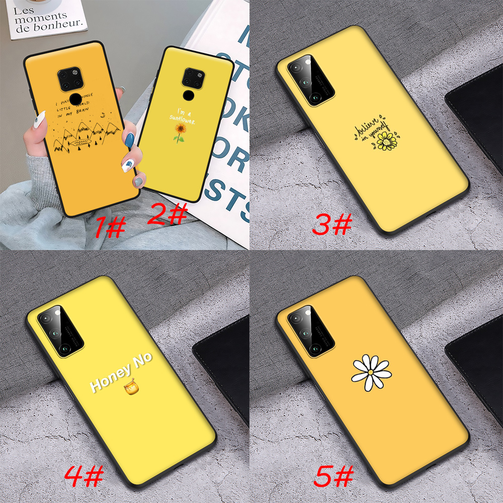 Soft Case Motif Print Estetik Fy120 Warna Kuning Untuk Honor 6a 7a 8x 8 8a 8x 8c 9 Lite Pro Shopee Indonesia
