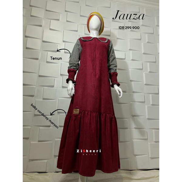 Gamis Zisheeri Jauza Daily Gamis Wanita Muslimah