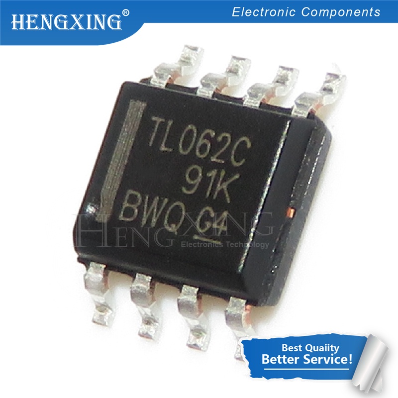 100pcs Ic TL062CDT TL062C TL062 062C SOP-8