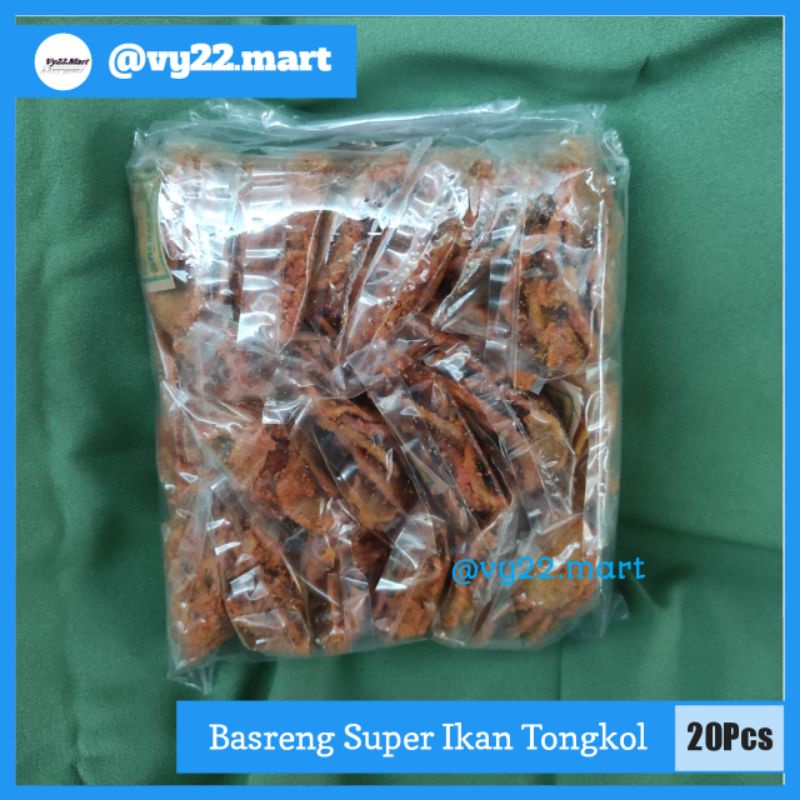 

Piscoklegit_ Basreng Ikan Tongkol Bakso Goreng Pedas Gurih Cemilan 1 Pak Isi 20 Pcs