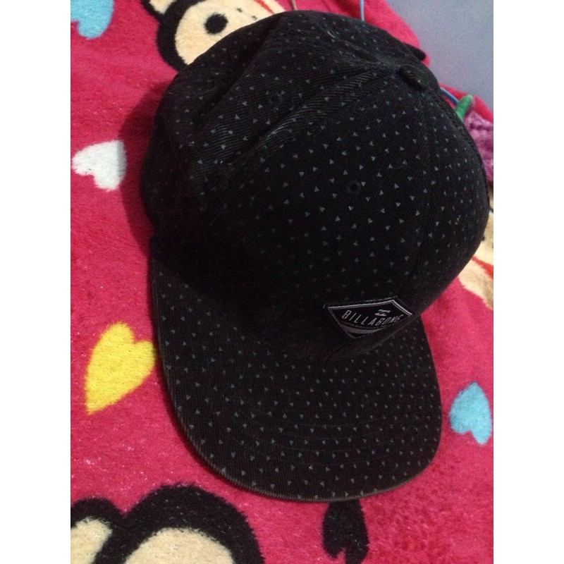 topi snapback billabong ori