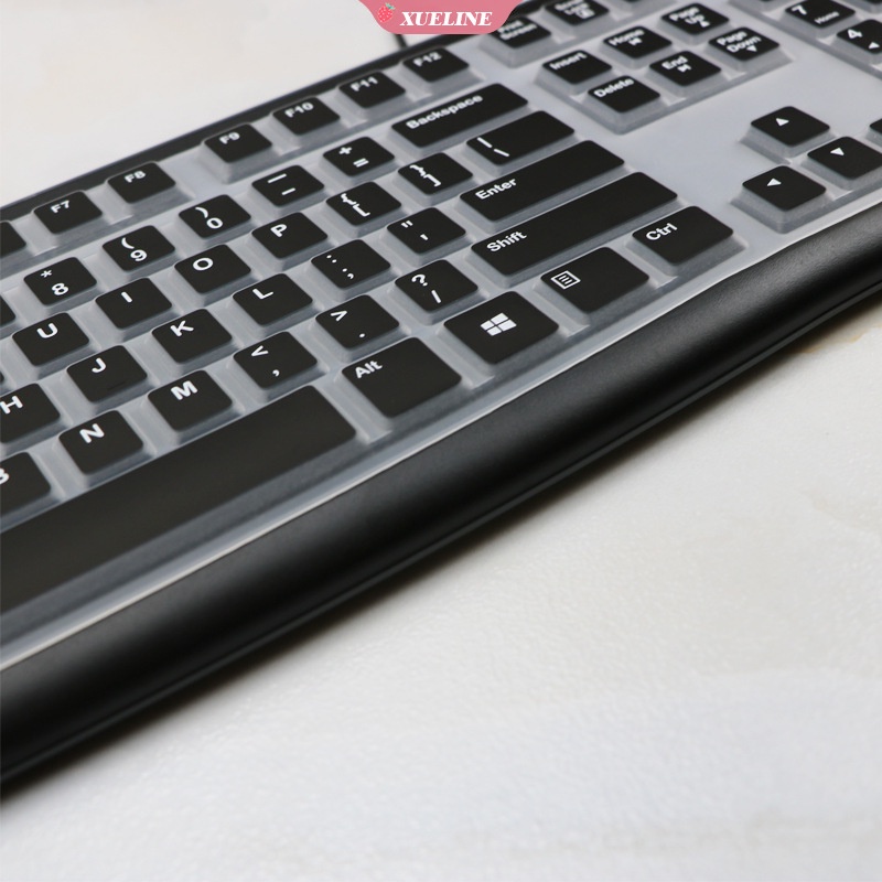 Logitech Mk120 K120 Stiker Keyboard Silikon Ultra Tipis Anti Debu Kualitas Tinggi