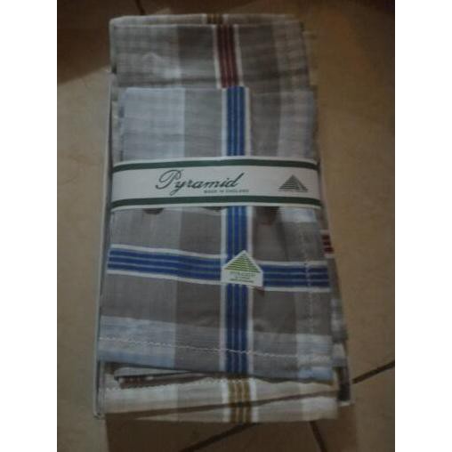 Sapu Tangan Pria Pyramid Original Inggris Harga Grosiran Best Quality