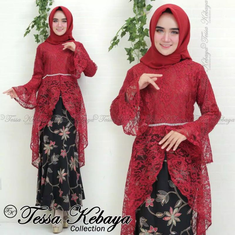 Kebaya Modern Brukat / Kebaya Brokat / Kebaya Brukat Wisuda / Kebaya Pesta / Kebaya Tunangan