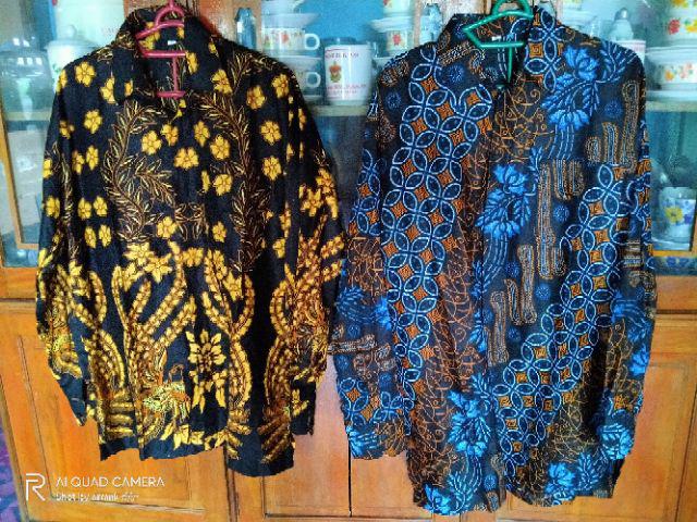 New Arival Kemeja Batik Lengan Panjang Kasual Baju Batik Pria