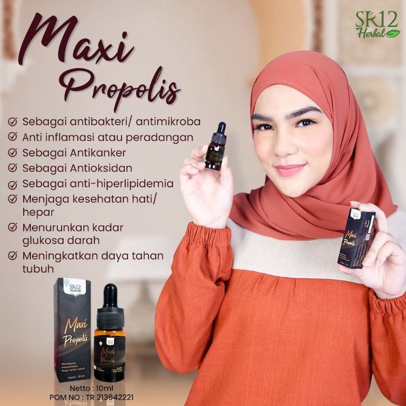 Maxi propolis SR12 Herbal ber BPOM