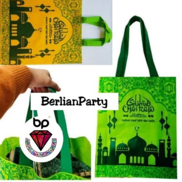 

Goodie Bag Lebaran / Tas Souvenir / Kantong Idul Fitri Ramadhan Lebaran JUMBO