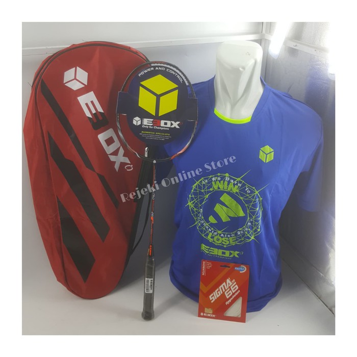 Raket Badminton Bulutangkis EBOX NITRO 28 WISH ORI