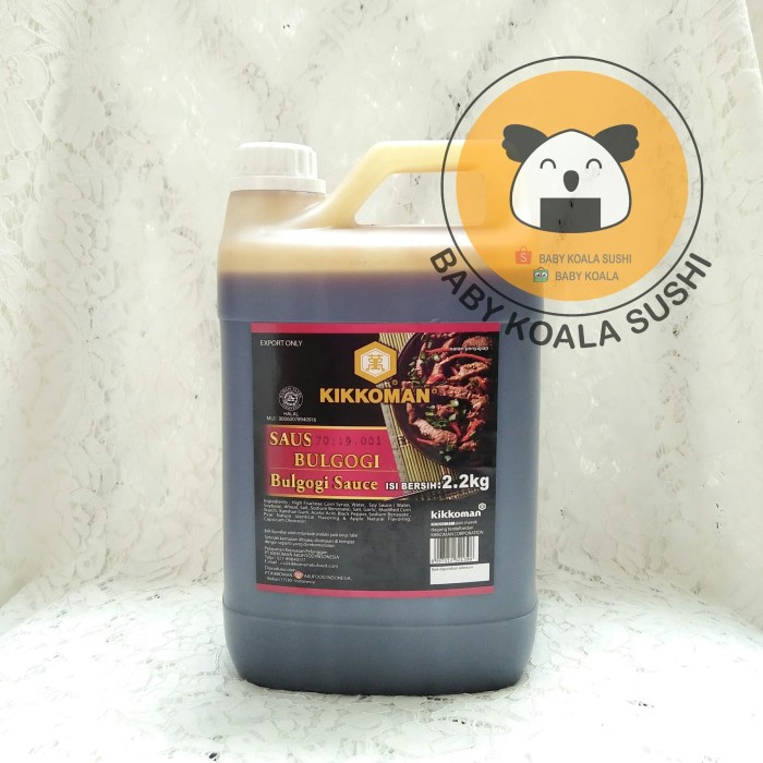 

SAUS-DRESSING- BULGOGI SAUCE HALAL 275G BY KIKKOMAN SAUS KOREA KOREAN SAOS -SAUS-DRESSING.