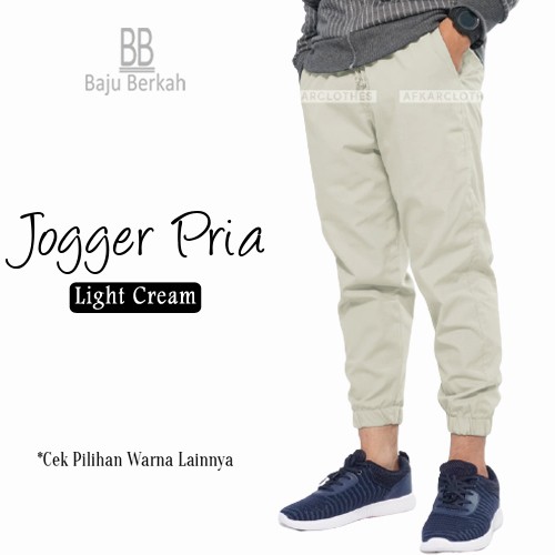  Celana  Joger Pria Jogger  Pants  Pria Joger Cino Jogger  