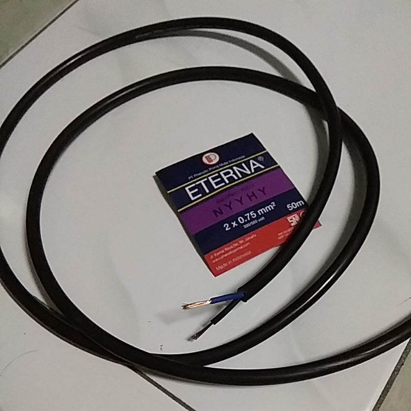 kabel listrik/eterna/meteran
