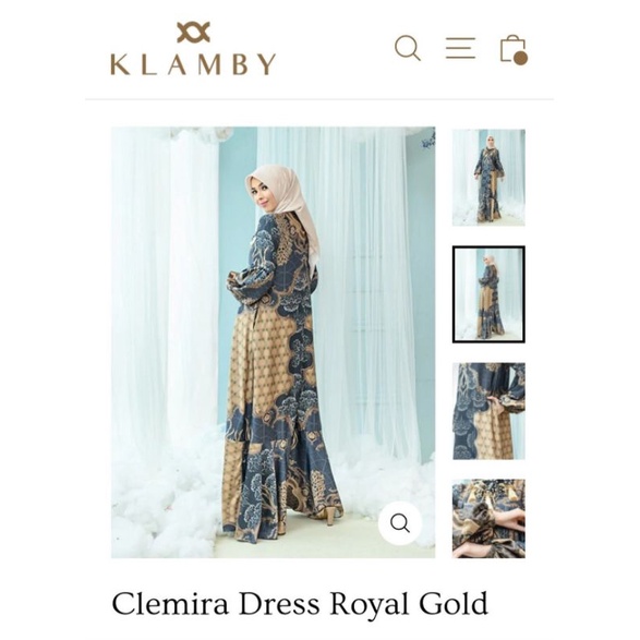 Clemira Dress Wearing Klamby