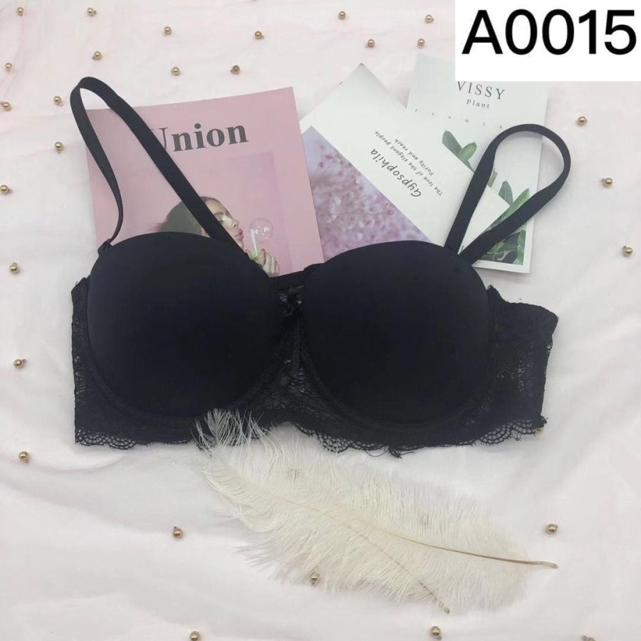 Feimoss A0015 BRA Push Up Gather Kancing C CUP