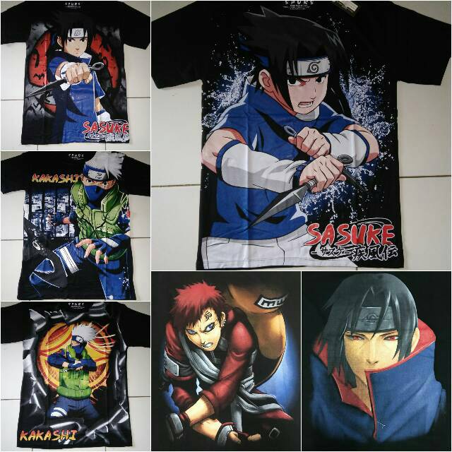 Grosir kaos fullprint anime