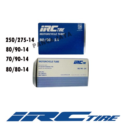 BAN DALAM MOTOR MATIC IRC 70-90 80-80 80-90 250-275 14 BEAT SCOOPY SPACY VARIO FI ESP LED 125 VARIO