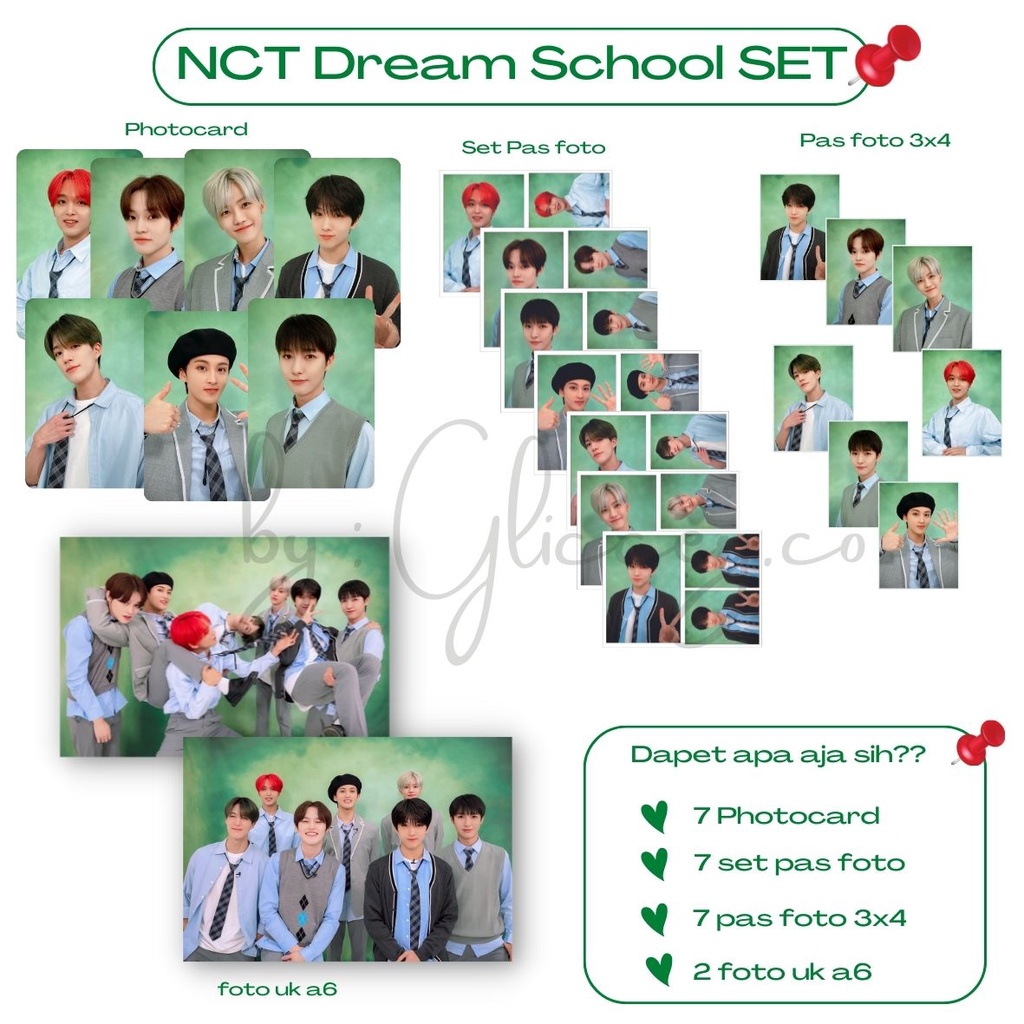 SET FANKIT NCT DREAM 6TH ANNIVERSARY || SET NCT DREAM