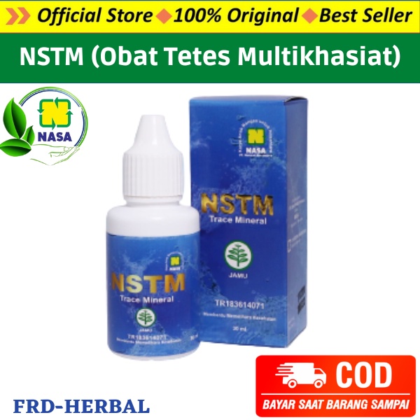 NSTM NASA TRACE MINERAL | NSTM NASA ORIGINAL 100% | NSTM PRODUK NASA TETES MATA