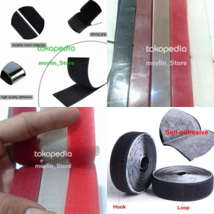 

Dijual Velcro Acrylic Nano Magic Tape 2,5Cm X1Meter Adhesive Nano Cord Holder Berkualitas
