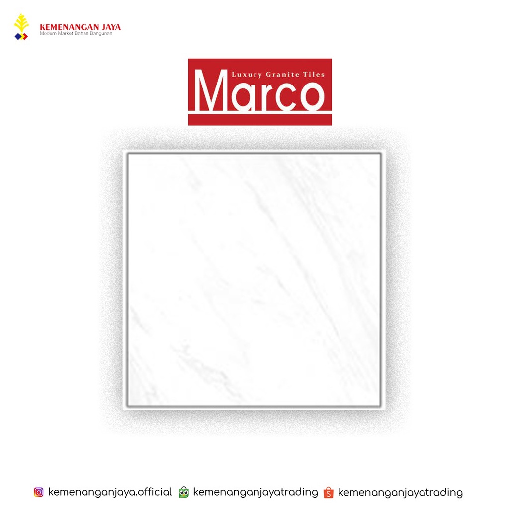 GRANIT MARCO / Carara Pearl / 60x60 kw 1