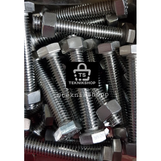 BAUT STAINLESS 5/16 X 2" / BAUT STAINLESS 12 2 INCI