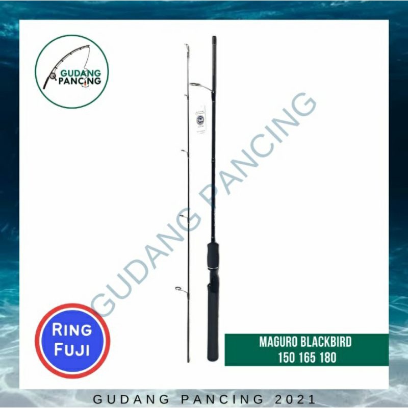 Rod Joran Pancing Maguro Blackbird MBB150 165 180