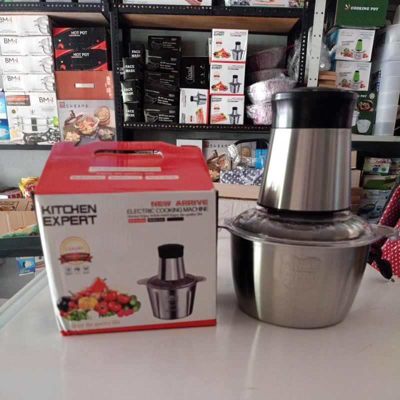 MEAT GRINDER STAINLESS /PENGGILING DAGING/BLENDER SERBAGUNA