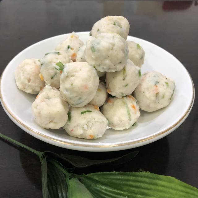 Spylee Bakso Ikan Sayur/Veggie Fishcake (Isi 26-29) HALAL BPOM DISKON TERMURAH FROZEN FOOD