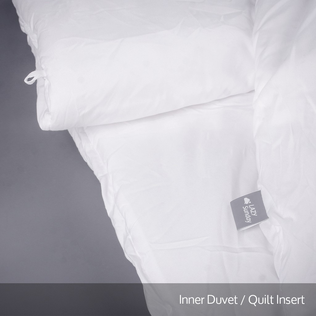 Inner Duvet / Duve Insert / Quilt Insert / Selimut Hotel Microfiber Goose Feel - LAZY Sunday