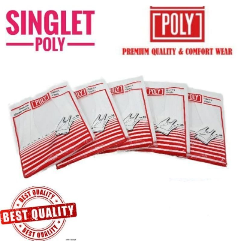 SINGLET PRIA POLY || SINGLET POLY ORIGINAL SIZE 32-42
