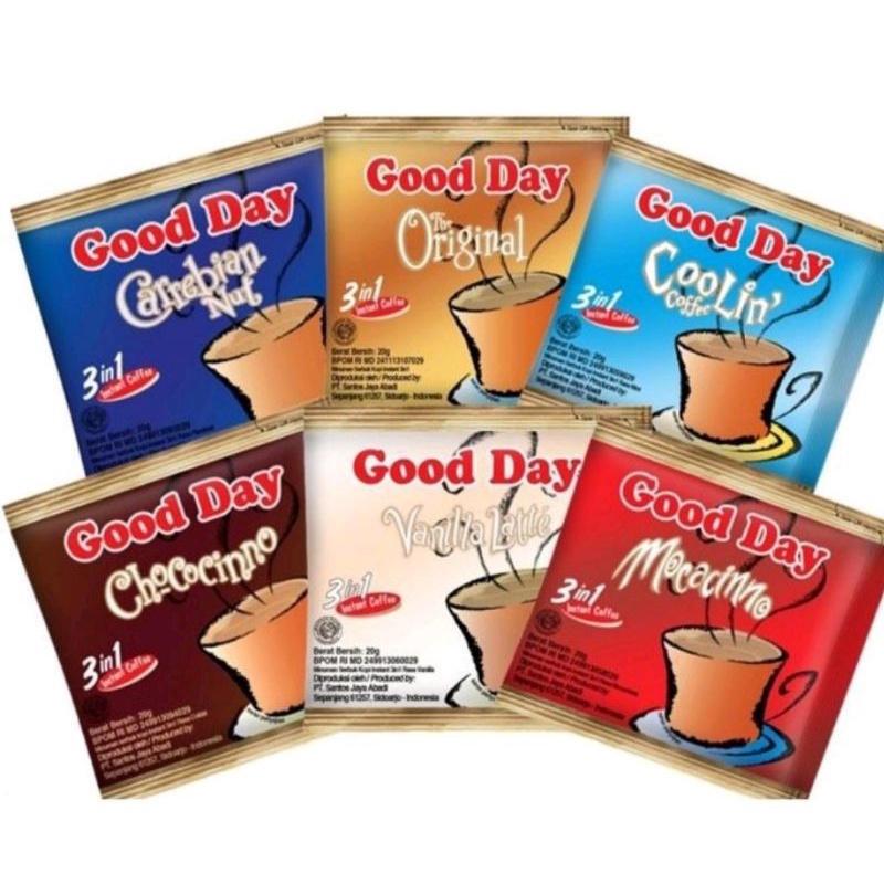 

KOPI GOOD DAY 1 SACHET