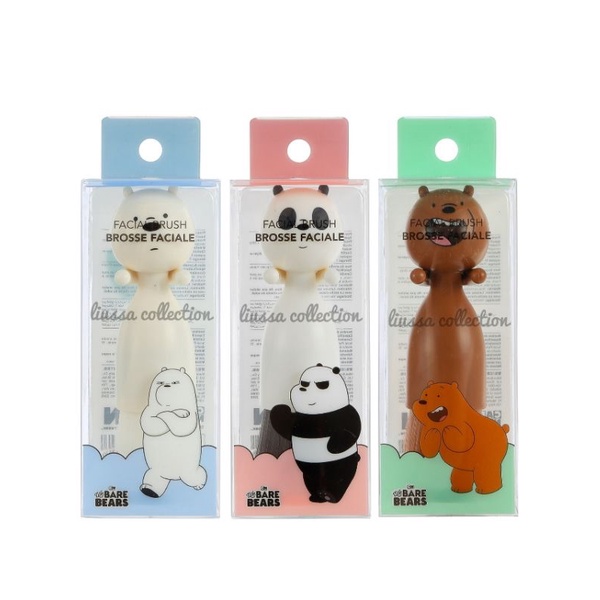 Brush Miniso - We Bare Bears Facial Brush
