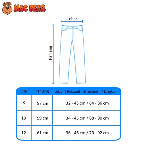 MacBear Celana  Panjang  Anak  Laki  laki  Army Motif Kotak 6 