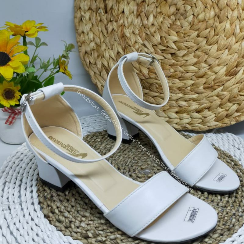 PROMO 12.12 BIGSALE Heels wanita casual - sandal wanita dewasa - sandal wanita hak tahu - heels kerja PD274