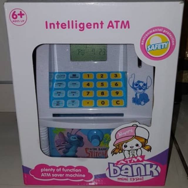 Mainan Anak Edukatif ATM Bank Mainan Celengan Karakter