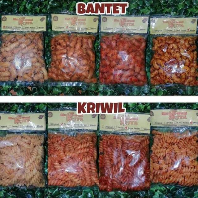 

Makroni kriwil dan bantet