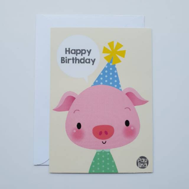 

Kartu ucapan ulang tahun / birthday card + amplop