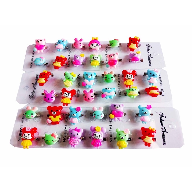 Pin Bros Mini 12pc Karakter Grosir Lusinan Dagu