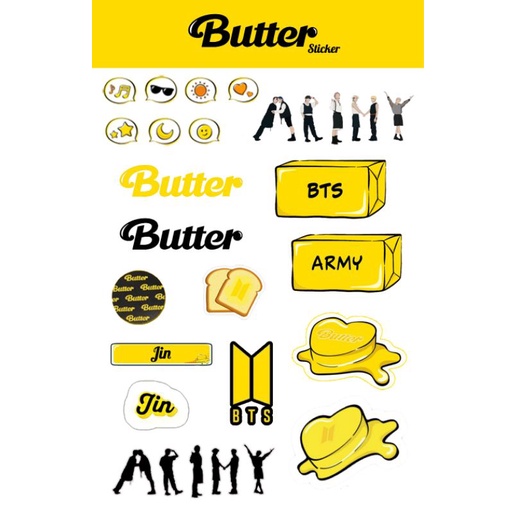 STICKER BTS BUTTER