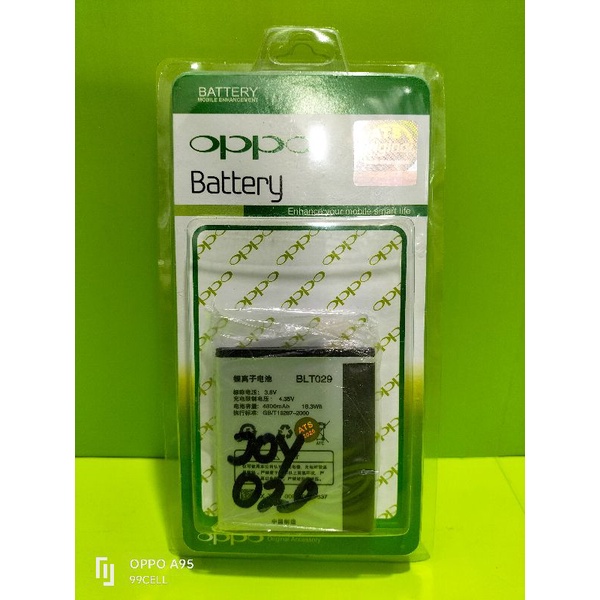 Baterai | Battery | Batre BLT 029 | oppo Joy | R1001 original
