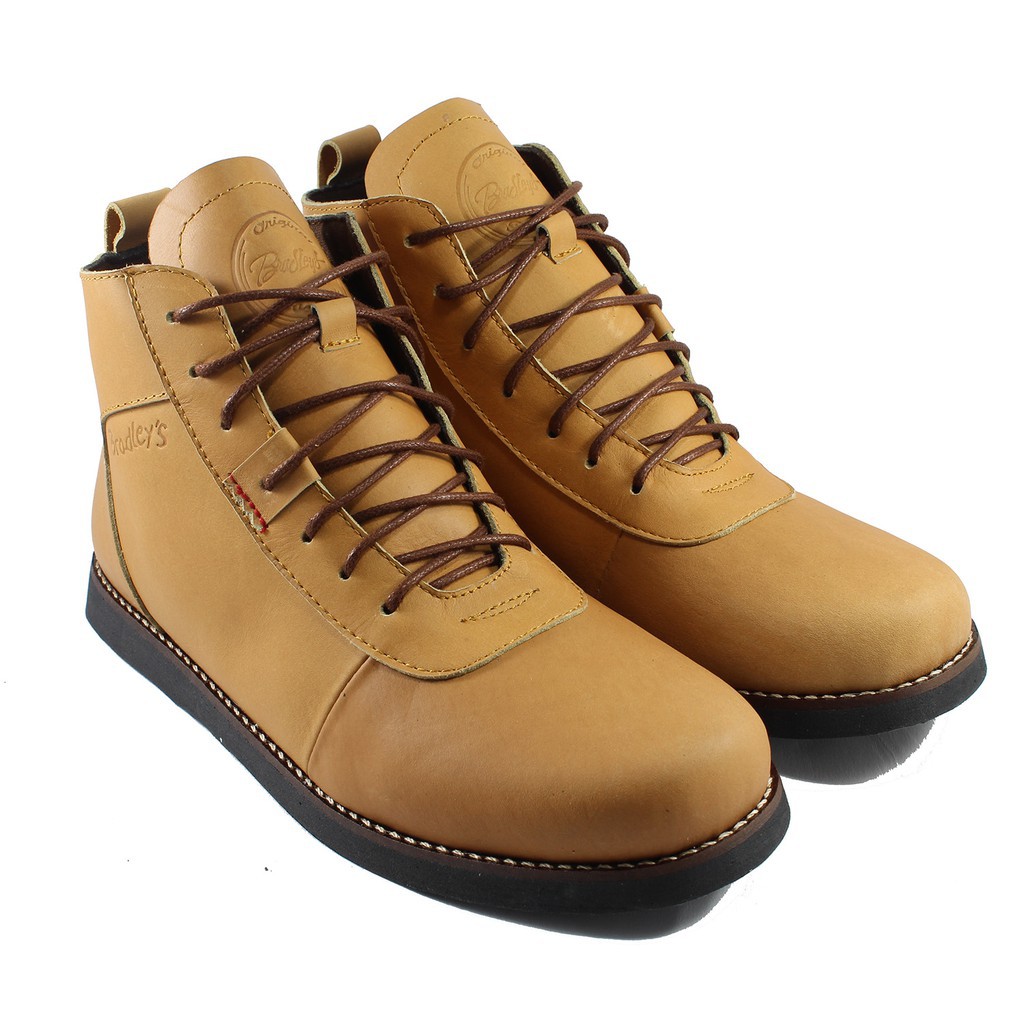 SEPATU PRIA BRADLEYS BRODO TAN KULIT ASLI ORIGINAL LEATHER