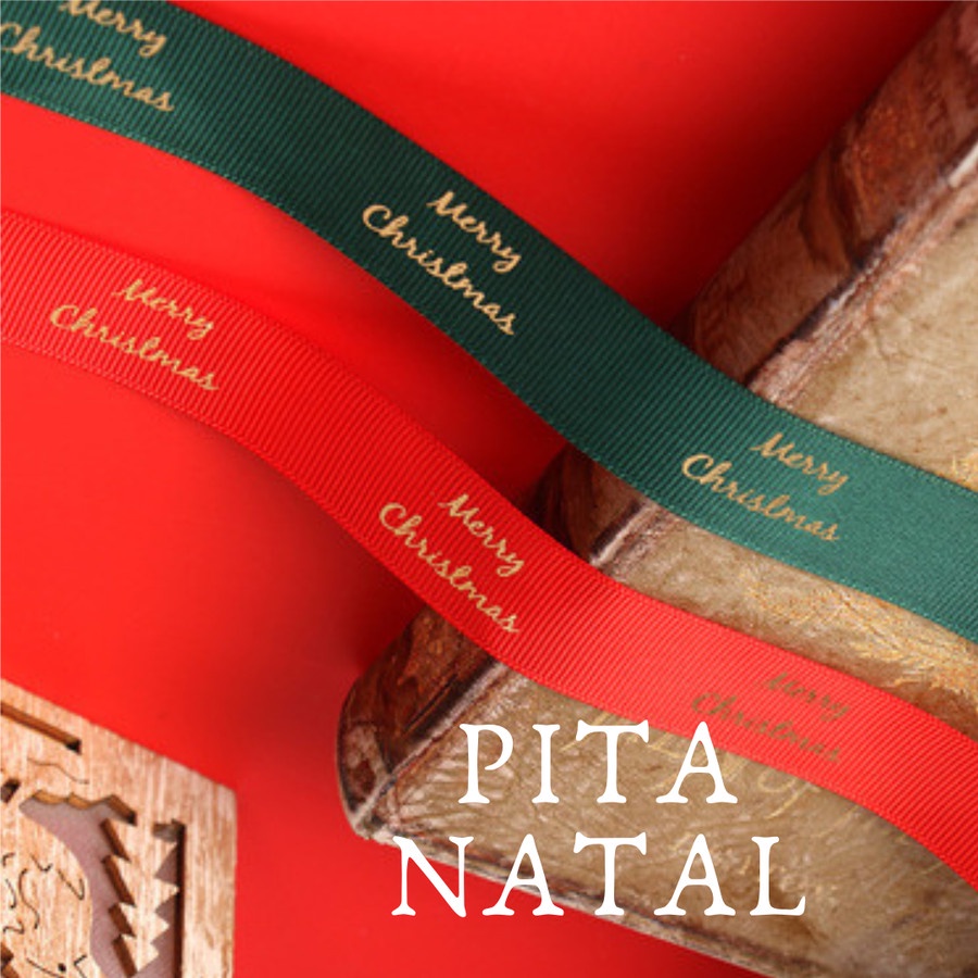 

Pita Natal Ribbon Xmas 2.5 cm