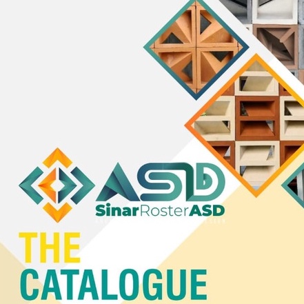 Roaster Beton Minimalis Modern Aneka Motif SINAR ROSTER ASD