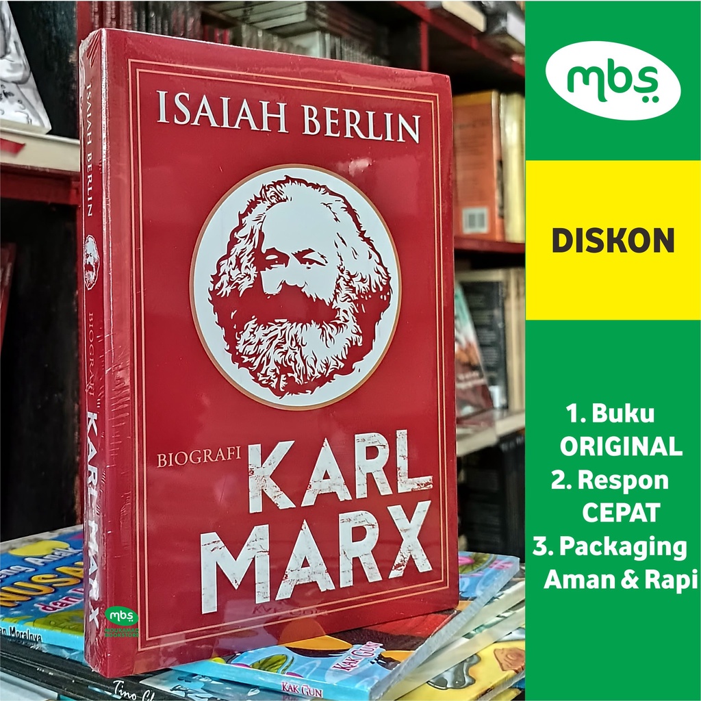 Jual BUKU BIOGRAFI KARL MARX - Isaiah Berlin | Shopee Indonesia