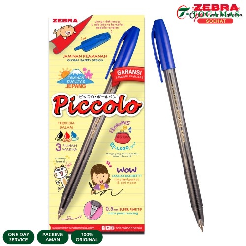

Zebra PICCOLO SEMI GEL 0.5MM BLUE SET 6