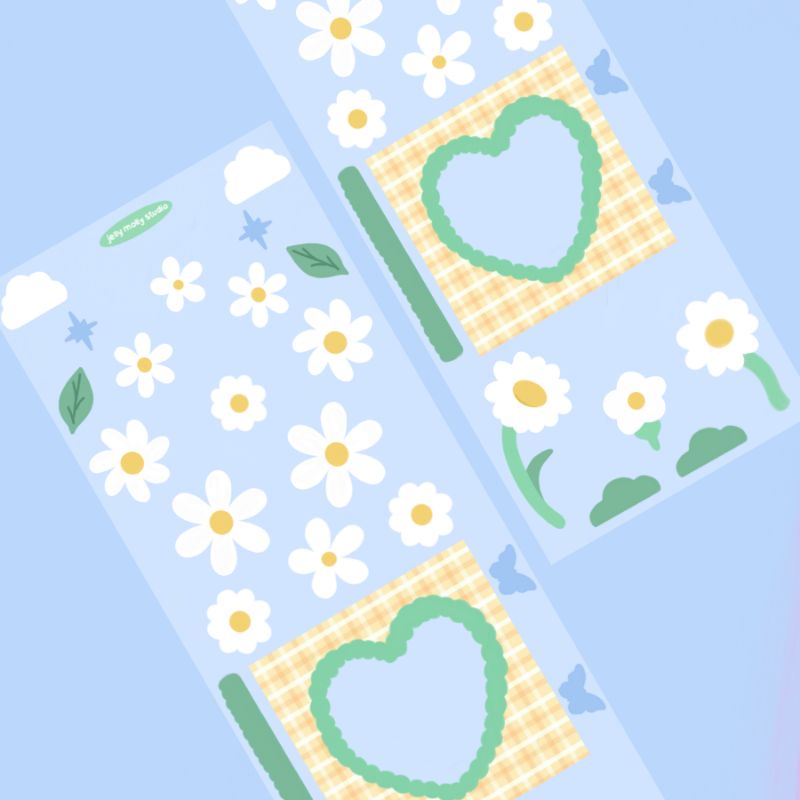 

{jellymolly_studio} - daisy stickers