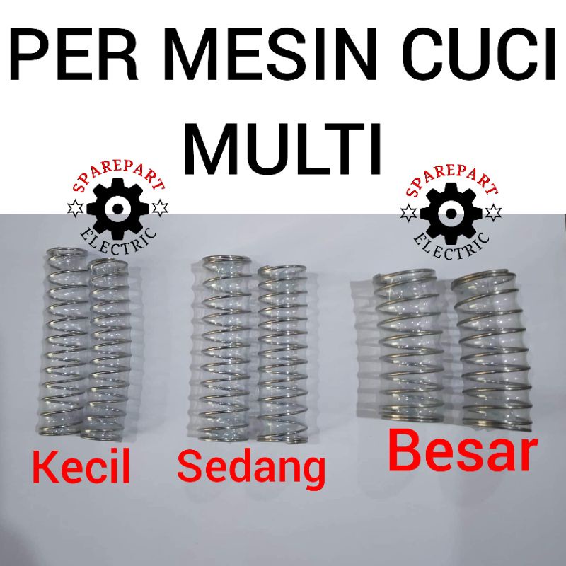 PER PEMBUANGAN MESIN CUCI LENGKAP KECIL SEDANG BESAR