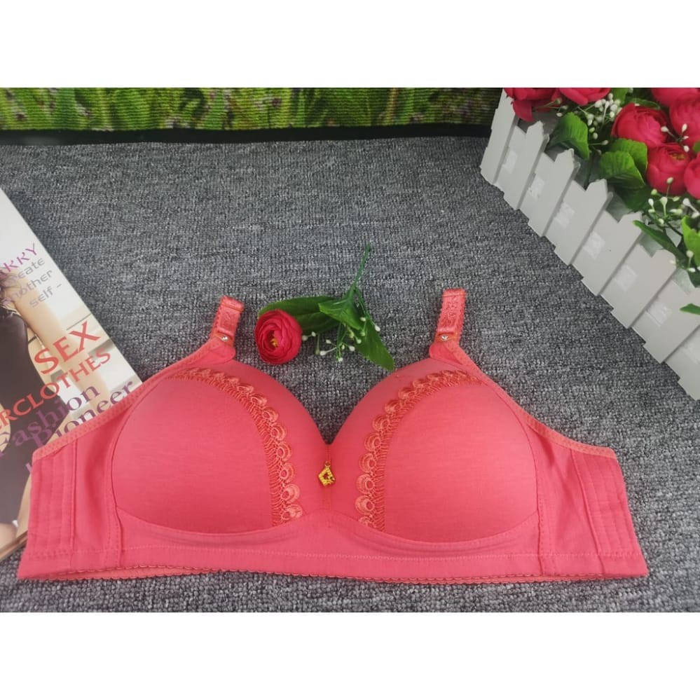 Bra / BH Wanita Import Seri 2828, Busa Tipis Tanpa Kawat