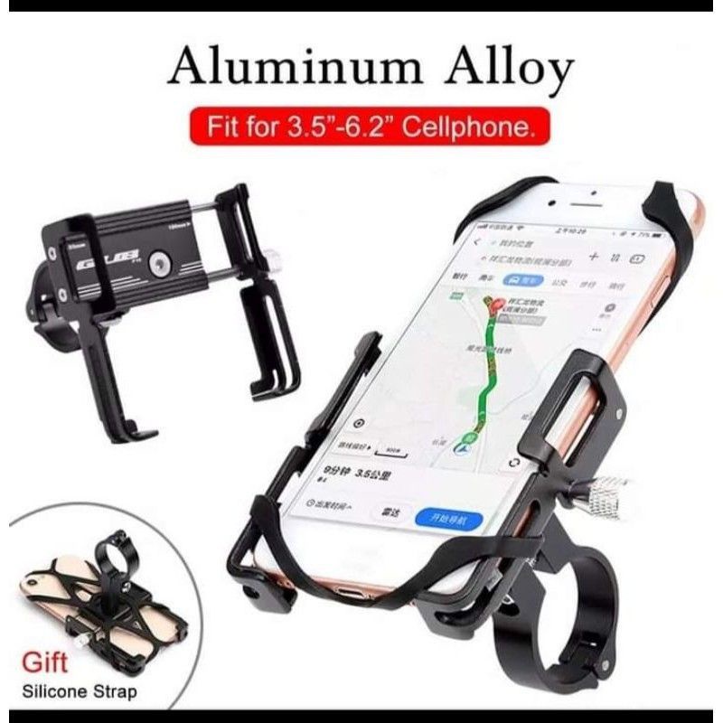 Paket GUB P10 Phone Holder + Breket Spion MOTOWOLF Filano Fazzio Vario Nmax Aerox Lexi Pcx Beat mio scoopy Adv DLL