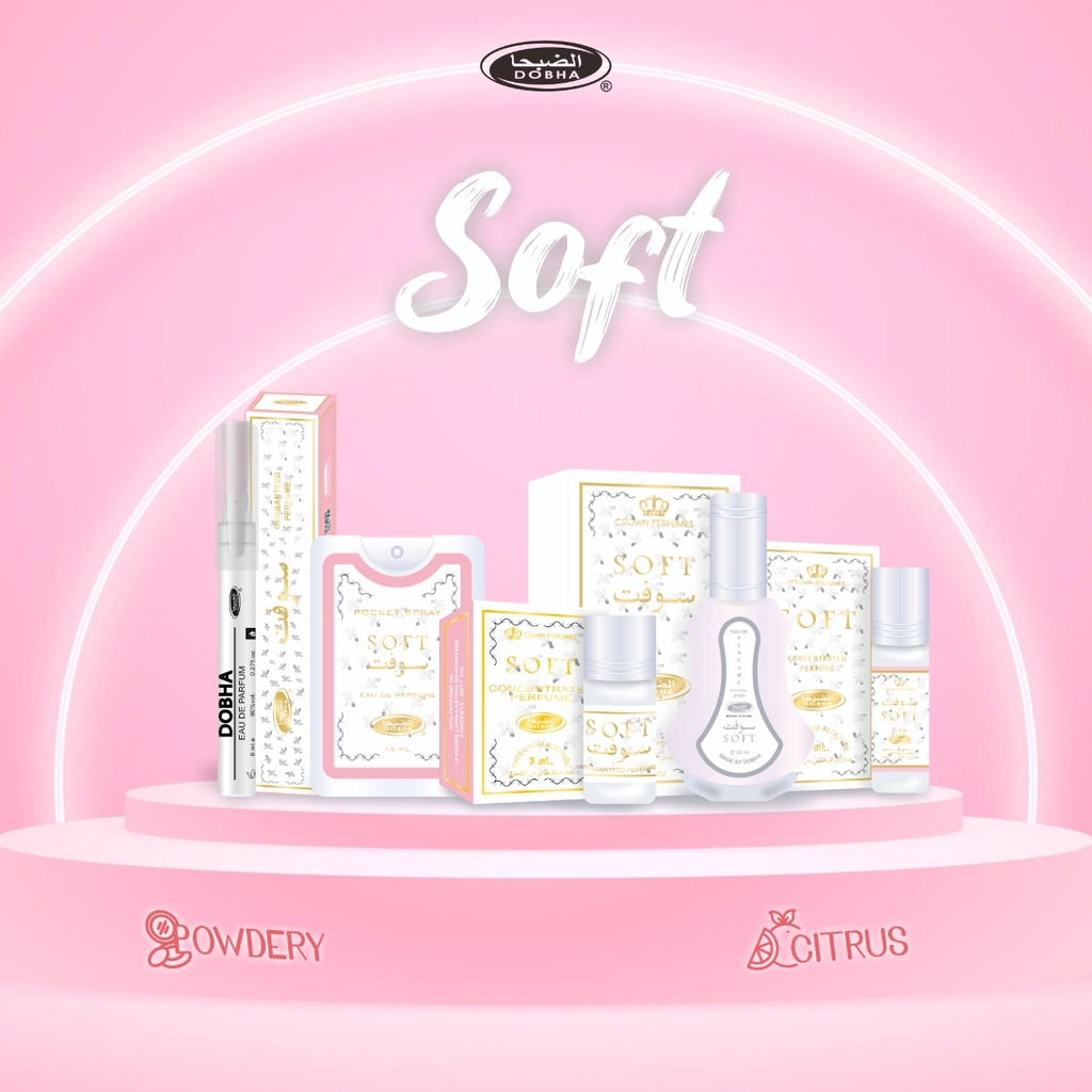 Dobha Parfum Soft Original - Parfum Pria dan Wanita (Unisex)