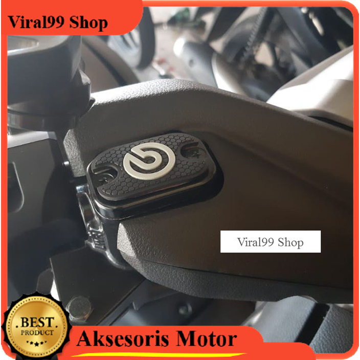 Tutup Master Rem Variasi Brembo Nmax Aerox Lexi Mio Xride Soul Fino